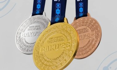 Dünya çempionatının medalları təqdim olundu - Bakı-2026