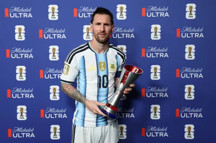 Messi oyunun ən yaxşısı seçildi 