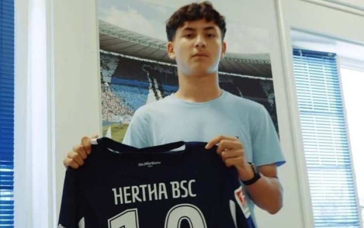 Millimizin futbolçusu "Herta" ilə peşəkar müqavilə bağladı 