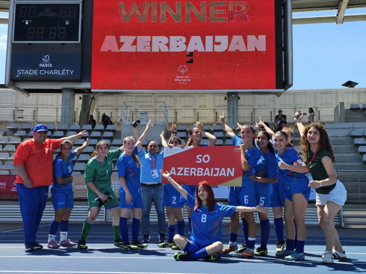 Yığmamız "Xüsusi Olimpiya Dünya Kuboku"nun qalibi oldu