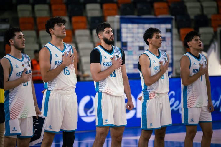  Yığmamız Avropa çempionatında Slovakiya millisinə qalib gəldi