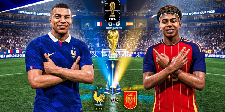 Dünya Kubokunda yarımfinal: Fransa yığması İspaniyaya qarşı 