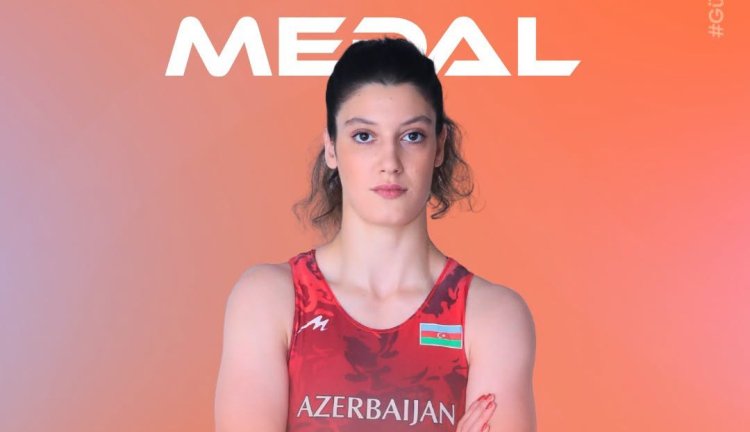 Qadın güləşçimiz ilk dəfə reytinq turnirində medal qazandı 