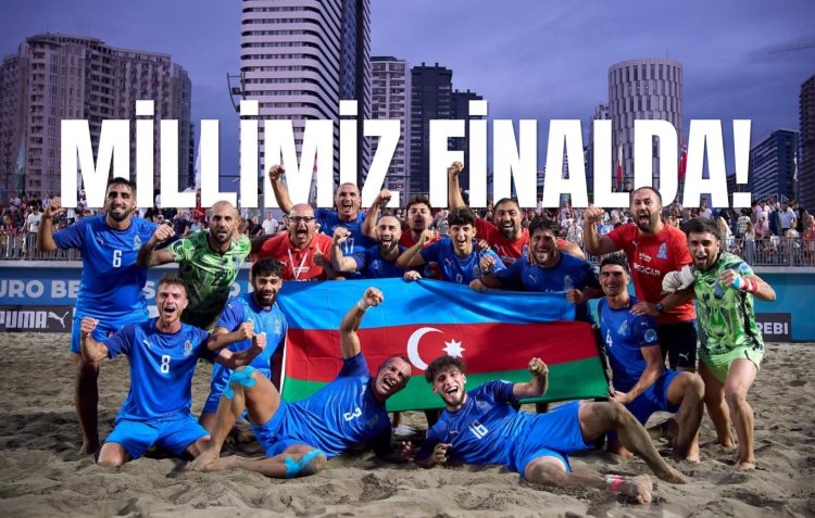 Azərbaycan millisi Avropa çempionatında finala çıxdı! 