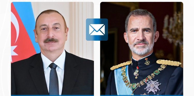 Azərbaycan prezidenti İspaniya milli komandasını təbrik etdi 