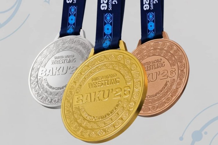 Dünya çempionatının medalları təqdim olundu - Bakı-2026