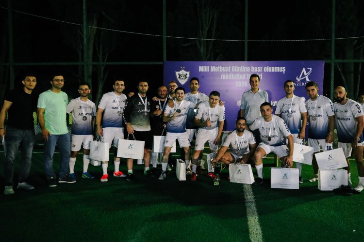 “Qarabağ” Milli Mətbuat Gününə həsr olunmuş turnir təşkil etdi