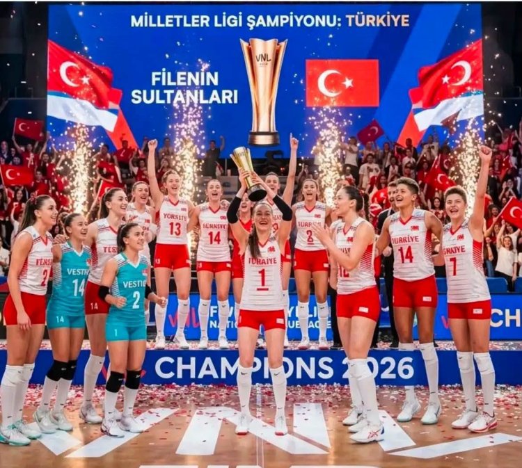  Türkiyə yığma komandası 2-ci dəfə Millətlər Liqasının çempionu oldu