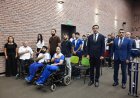 Fərid Qayıbov iyul ayında uğur qazanmış idmançılarla görüşdü