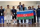  Məhəmməd Rüstəmli Avropa birinciliyində 3 medal qazandı