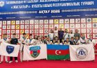  Azərbaycan taekvondoçuları Qazaxıstanda 18 medal qazandılar