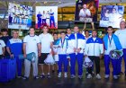 DÇ-də qızıl və gümüş medallar qazanan milli Vətənə döndü - FOTO