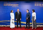 İlham Əliyev və Mehriban Əliyeva Qırğızıstanda Dünya Köçəri Oyunlarının açılış mərasimində