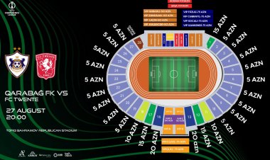DİQQƏT! "Qarabağ" - "Tvente" matçının biletləri satışa çıxarıldı