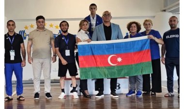  Məhəmməd Rüstəmli Avropa birinciliyində 3 medal qazandı