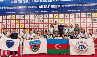  Azərbaycan taekvondoçuları Qazaxıstanda 18 medal qazandılar