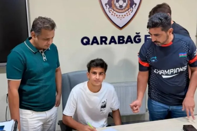 "Qarabağ"da pakistanlı futbolçu