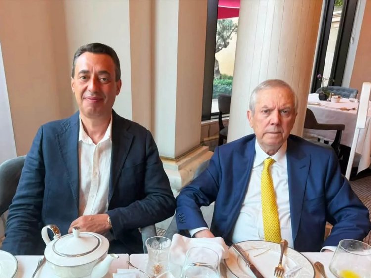 Ehtiram Quliyev "Fənərbaxça"nın prezidenti Aziz Yıldırımla görüşdü