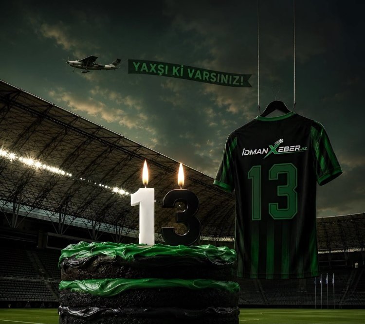 "İdmanxeber" 13 yaşında!