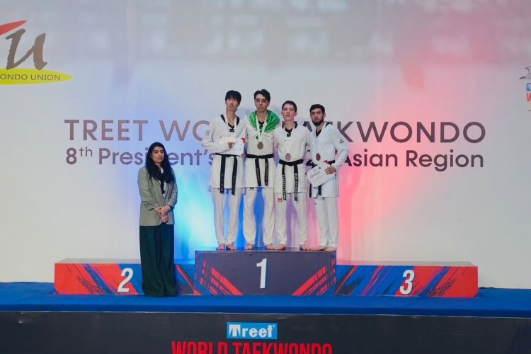  Azərbaycanın Olimpiya mükafatçısı Lahorda bürünc medal qazandı