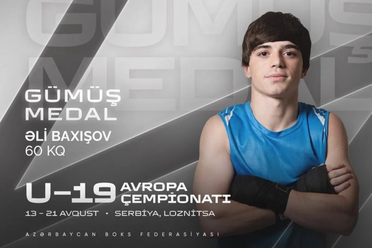  Azərbaycan boksçusu Avropa çempionatında ikinci yeri tutdu