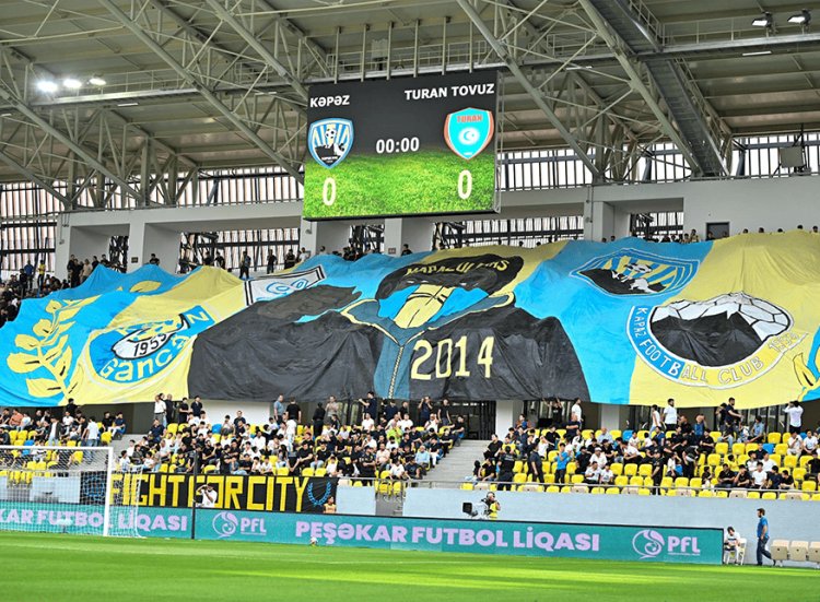 Yeni stadion, yeni nəfəs - Gəncə şəhər stadionundan VİDEO