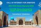 Millilərimiz Ümumdünya Şahmat Olimpiadasına qələbə ilə başladılar