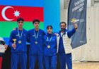  Gimnastlarımız 7 medal qazandı