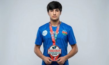  Həsən Allahyarov Dünya Kubokunda qızıl medal qazandı