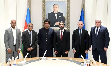  Pakistan Futbol Federasiyasının prezidenti ilə görüş keçirildi