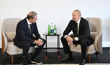  İlham Əliyev beynəlxalq federasiyanın prezidenti ilə görüşdü