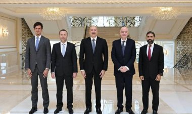 Prezident İlham Əliyev Bakıda Canni İnfantinonu qəbul etdi 