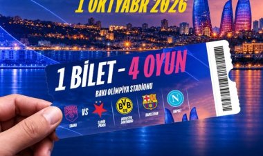  "Sabah" Çempionlar Liqası oyunlarına fərdi bilet də satacaq