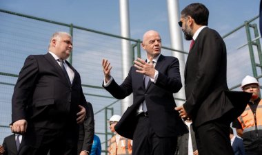  FİFA prezidenti Hövsanda oldu
