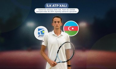  İlk dəfə azərbaycanlı tennisçi ATP-də reytinq siyahısına düşdü