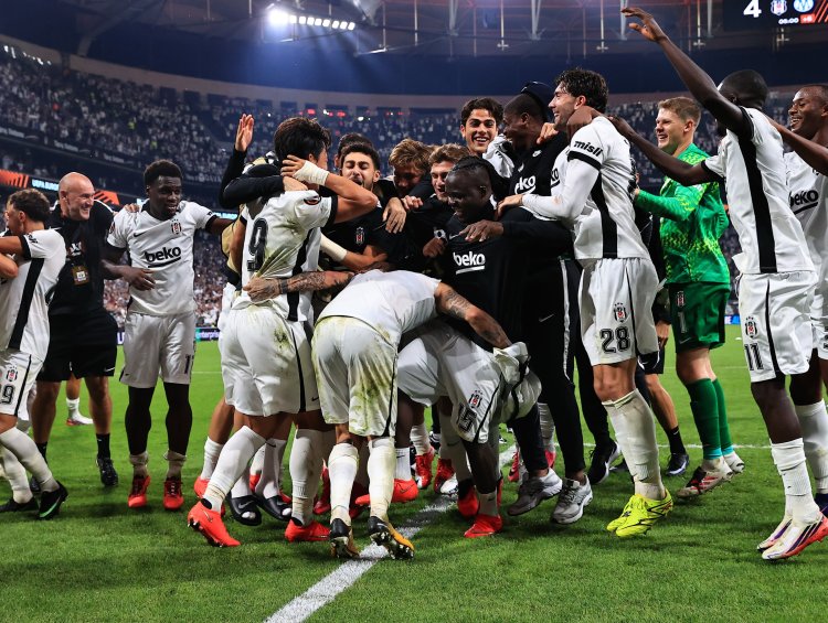 "Beşiktaş" UEFA Avropa Liqasında "Olimpik" Marseli darmadağın etdi 