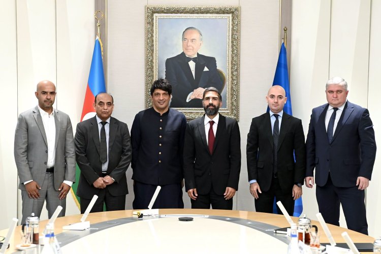  Pakistan Futbol Federasiyasının prezidenti ilə görüş keçirildi