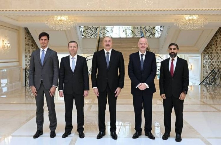 Prezident İlham Əliyev Bakıda Canni İnfantinonu qəbul etdi 