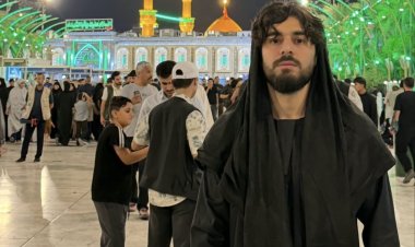"Salam olsun, Kərbəla şəhidlərinə!" - Elvin Cəfərquliyev Kərbəlada
