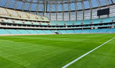 Bakı Olimpiya Stadionu uzun fasilədən sonra əvvəlki görkəmində 