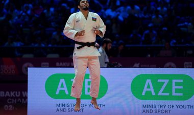 Daha bir cüdoçumuz dünya çempionatında medal qazandı! 
