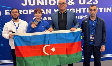  Rahilə Hüseynzadə də Avropa birinciliyində 3 medalq azandı