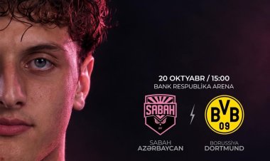 "Sabah" Masazırda "Borussiya" ilə qarşılaşır - UEFA Gənclər Liqası