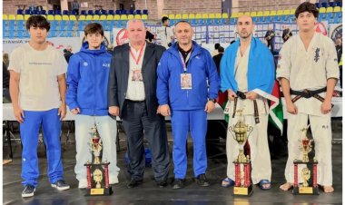  Azərbaycan karateçilərindən Avropa çempionatında üç medal