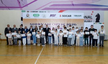  "Shirvan Open 2026" Beynəlxalq Şahmat Festivalına yekun vuruldu