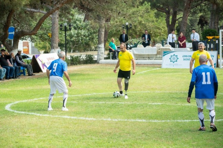 Ahıllarla müharibə əlilləri arasında sosial əhəmiyyətli oyun keçirilib