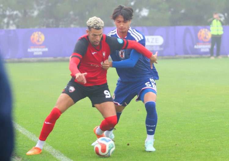  "Qəbələ" Yaponiyanın U-20 yığma komandasına məğlub oldu