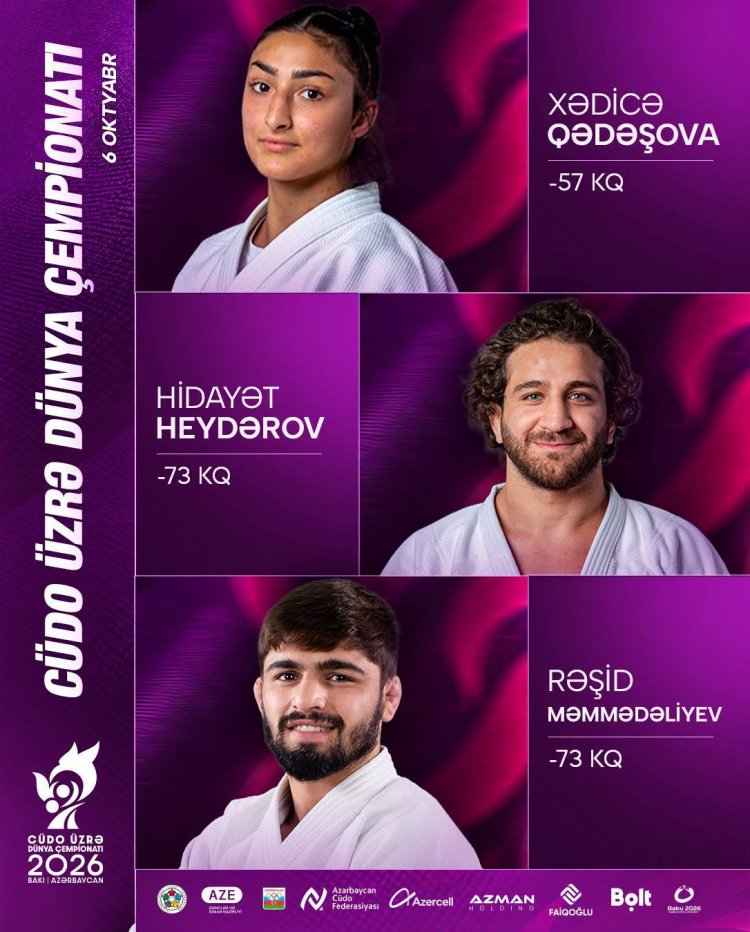 Dünya çempionatı: Hidayət Heydərov mübarizəyə başlayır 