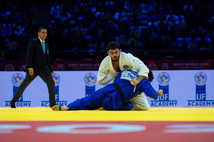 Cüdoçumuz dünya çempionatında bürünc medal uğrunda yarışacaq