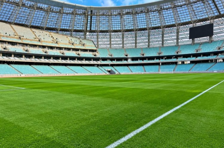 Bakı Olimpiya Stadionu uzun fasilədən sonra əvvəlki görkəmində 